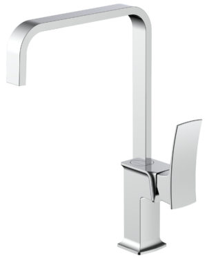 Karat Faucet ก๊อกซิงค์ผสมแบบก้านโยกติดบนเคาน์เตอร์