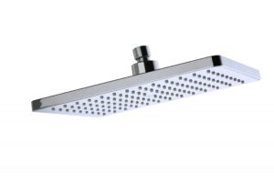 Karat Faucet หัวฝักบัว Rain Shower แบบสี่เหลี่ยมผืนผ้า ขนาด 18.8x26 ซม. (ABS)