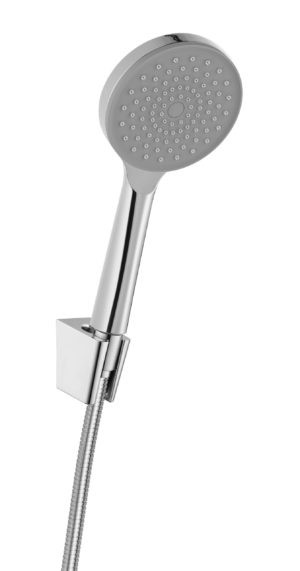 Karat Faucet ฝักบัวสายอ่อน 1 ระดับ ขนาด 11.5 ซม. พร้อมสายสแตนเลส 304