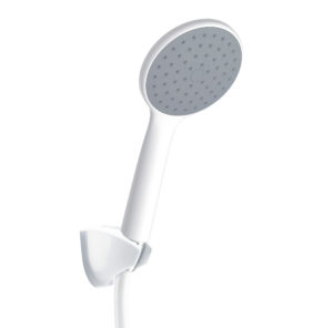 Karat Faucet ฝักบัวสายอ่อน 1 ระดับ ขนาด 10.8 ซม. พร้อมสาย PVC