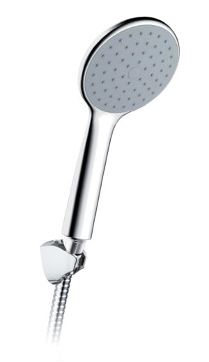 Karat Faucet ฝักบัวสายอ่อน 1 ระดับ ขนาด 10.8 ซม. พร้อมสายสแตนเลส 304