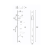 EAE-08-432-11 mortise drawing EAE-08-432-11 mortise drawing