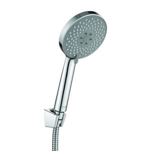Karat Faucet ฝักบัวสายอ่อนปรับน้ำ 3 ระดับ ขนาด 11.4 ซม. พร้อมสายสแตนเลส 304