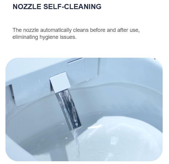 Nozzle self-cleaning Nozzle self-cleaning