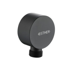 ESTHER ข้อต่อทางน้ำติดผนังสำหรับฝักบัวสายอ่อน