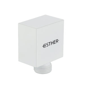 ESTHER ข้อต่อทางน้ำติดผนังสำหรับฝักบัวสายอ่อน
