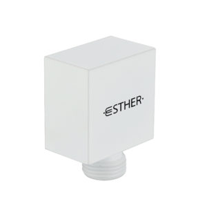 ESTHER ข้อต่อทางน้ำติดผนังสำหรับฝักบัวสายอ่อน
