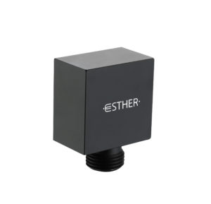 ESTHER ข้อต่อทางน้ำติดผนังสำหรับฝักบัวสายอ่อน