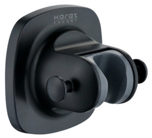 Karat Faucet ขอเเขวนฝักบัวสายอ่อนเเบบติดตั้งด้วยกาวหรือสกรู