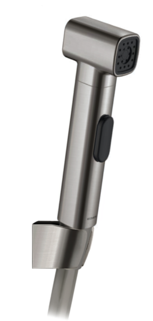 ESTHER ชุดสายฉีดชำระพร้อมสาย PVC สี GUN METAL PVD