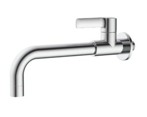 Karat Faucet ก๊อกเดี่ยวอ่างล้างหน้าเเบบติดผนัง