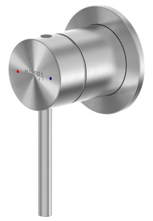 Karat Faucet ก๊อกผสมฝังผนังแบบก้านโยกสเตนเลส316L