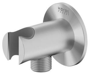 Karat Faucet ขอเเขวนฝักบัวพร้อมข้อต่อทางน้ำสเตนเลส316L