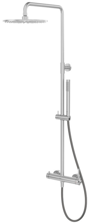 Karat Faucet ก๊อกผสมติดผนังพร้อมชุดฝักบัวเเละฝักบัวสายอ่อนสเตนเลส316L