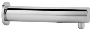 Karat Faucet ท่อจ่ายสบู่โฟมติดผนัง แบบเซนเซอร์ สีโครม